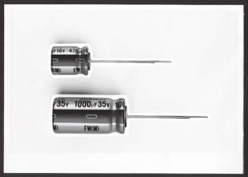 Электролитический конденсатор выводной, Ø6.3x11 мм, 47 мкФ ±20%, 63 В, 2 000 ч, стандартные изображение 0