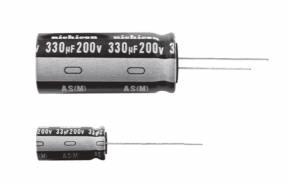 Электролитический конденсатор выводной, Ø12.5x20 мм, 22 мкФ ±20%, 400 В, 2 000 ч, миниатюрные, для специального напряжения изображение 0