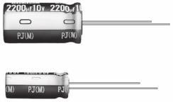 Электролитический конденсатор выводной, Ø8x15 мм, 270 мкФ ±20%, 16 В, 3 000 ч, для импульсных источников питания изображение 0