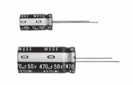 Электролитический конденсатор выводной, Ø10x12.5 мм, 47 мкФ ±20%, 25 В, 1 000 ч, для высококачественного оборудования изображение 0