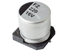 Электролитический конденсатор SMD, Ø6.3x5.8 мм, 47 мкФ ±20%, 35 В, 2000 ч, +105 °C изображение 0