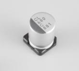 Электролитический конденсатор SMD, Ø10x12.7 мм, 1800 мкФ ±20%, 6.3 В, 2 0000 ч, большая емкость изображение 0