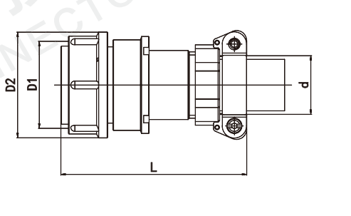 Соединитель электрический цилиндрический, Серия 2PM, Кабельный, Контактов: 20, Металл, пайка на провод, Аналог 2РМТ(2РМДТ) изображение 0