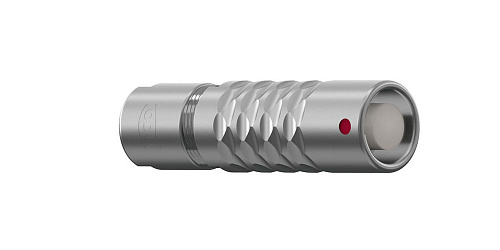 Соединитель цилиндрический кабельный Защёлка Push-Pull, серии MINI-SNAP L, 7 контактов, гнездо, пайка на провод, IP50 изображение 0