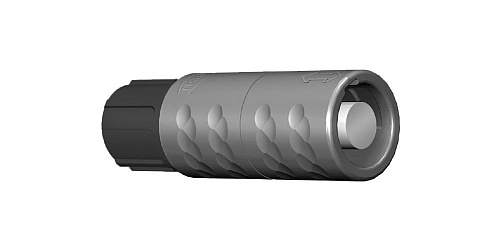 Соединитель цилиндрический кабельный Защёлка Push-Pull, серии MEDI-SNAP , 4 контакта, гнездо, пайка на провод, IP50 изображение 0