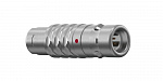 Соединитель цилиндрический кабельный Защёлка Push-Pull, серии MINI-SNAP K, 10 контактов, штырь, пайка на провод, IP68