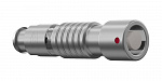 Соединитель цилиндрический кабельный Защёлка Push-Pull, серии MINI-SNAP B, 2 контакта, гнездо, пайка на провод, IP68