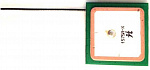 GPS/ГЛОНАСС/BEIDOU антенна, 27x27x6.8 мм, разъем IPEX, кабель RF1.13, 1.37 5 см