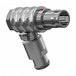 Соединитель цилиндрический кабельный Защёлка Push-Pull, серии MINI-SNAP L, 12 контактов, штырь, пайка на провод, IP50