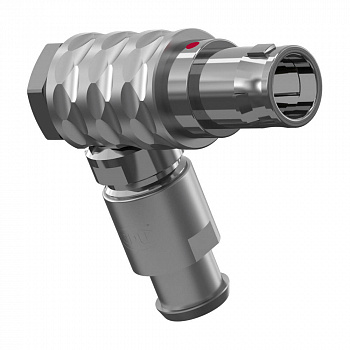 Соединитель цилиндрический кабельный Защёлка Push-Pull, серии MINI-SNAP L, 16 контактов, штырь, пайка на провод, IP50 изображение 0