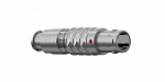 Соединитель цилиндрический кабельный Защёлка Push-Pull, серии MINI-SNAP L, 7 контактов, штырь, пайка на провод, IP50