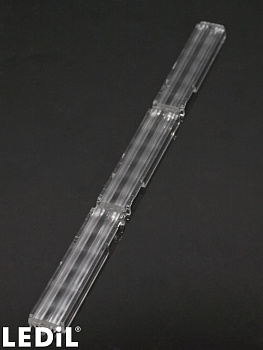 Линейная линза Florence-1R,прямоугольная,O диаграмма,PMMA,285.6x19.5x7 мм изображение 0
