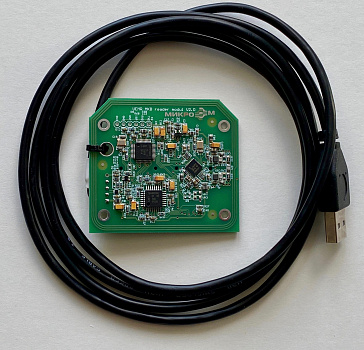 Встраиваемый RFID считыватель Mifare/ICode/NFC для платёжных терминалов с USB интерфейсом изображение 0