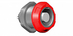 Соединитель цилиндрический панельный Защёлка Push-Pull, серии MEDI-SNAP , 5 контактов, гнездо, пайка на провод, IP50