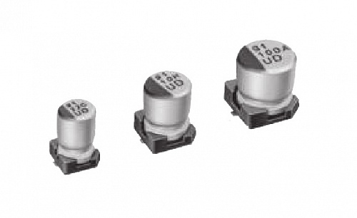 Электролитический конденсатор SMD, Ø6.3x5.8 мм, 15 мкФ ±20%, 50 В, 2 000 ч, низкий импеданс изображение 0