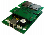 Встраиваемый RFID считыватель Mifare/ICode/NFC с USB, RS485 интерфейсами, внешней антенной, поддержкой 4 SAM модулей типа AV2, AV3
