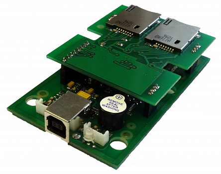 Встраиваемый RFID считыватель Mifare/ICode/NFC с USB, RS485 интерфейсами, внешней антенной, поддержкой 4 SAM модулей типа AV2, AV3 изображение 0