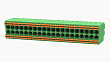 Клеммник, Серия 15EDGKNH, Подпружиненный контакт, 40 конт., 9.5A, 250B, шаг 3.5мм превью 0