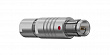 Соединитель цилиндрический кабельный Защёлка Push-Pull, серии MINI-SNAP F, 5 контактов, штырь, пайка на провод, IP50 превью 0