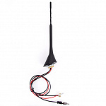 DAB/AM/FM антенна, Длина 440 мм, основание 45x58x42, разъем FME, радиоразъем, кабель RG174, 50 см