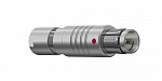 Соединитель цилиндрический кабельный Защёлка Push-Pull, серии MINI-SNAP F, 7 контактов, штырь, пайка на провод, IP68