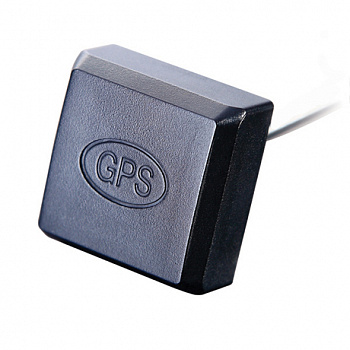 GPS/ГЛОНАСС/BEIDOU антенна, монтаж на винт, 30.5x30.5x13.9 мм, разъем SMA, кабель RG174, 3 м изображение 0