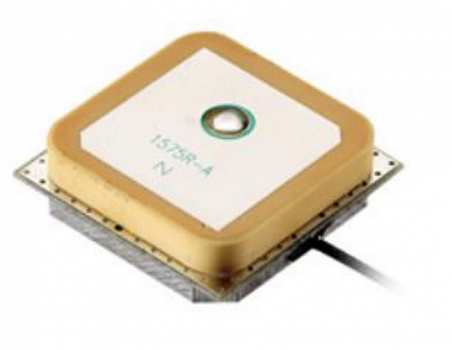 GPS/ГЛОНАСС/BEIDOU антенна, 27x27x8.8 мм, разъем IPEX, кабель RF1.13, 1.37 5 см изображение 0