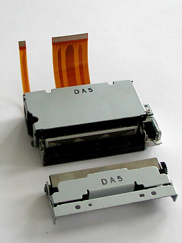 Механизм термопринтера с отрезчиком 2", 24В, простая загрузка бумаги изображение 0