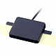 DAB антенна, монтаж на клей, 238+49+238x38x7 мм, разъем SMB, кабель RG174, 3 м превью 0