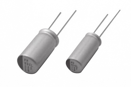 Электролитический конденсатор выводной, Ø8x16 мм, 820 мкФ ±20%, 16 В, 2 000 ч, повышенная емкость изображение 0