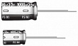 Электролитический конденсатор выводной, Ø8x11.5 мм, 470 мкФ ±20%, 6.3 В, 2 000 ч, миниатюрные, для импульсных источников питания превью 0