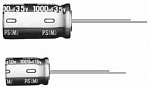 Электролитический конденсатор выводной, Ø22x50 мм, 330 мкФ ±20%, 250 В, 3 000 ч, миниатюрные, для импульсных источников питания