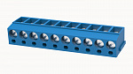 Клеммник, Серия DG300R, Винтовое соединение, 10 конт., 24A, 300B, шаг 5мм