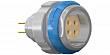 Соединитель цилиндрический панельный Защёлка Push-Pull, серии MEDI-SNAP , 19 контактов, гнездо, пайка на провод, IP50 превью 0