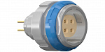 Соединитель цилиндрический панельный Защёлка Push-Pull, серии MEDI-SNAP , 19 контактов, гнездо, пайка на провод, IP50