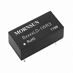 Преобразователь DC/DC Mornsun 1 Вт, вход 5 VDC, выход 5 VDC, 0,2 A, DIP на плату