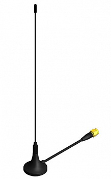 2G/3G антенна, монтаж на магнит, D 29.4x249 мм, разъем SMA прямой, штырь, кабель RG174, 3 м изображение 0