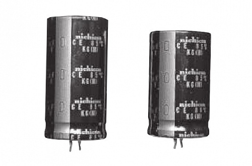 Электролитический конденсатор выводной, Ø35x50 мм, 4700 мкФ ±20%, 100 В, 1 000 ч, с жесткими выводами изображение 0