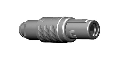 Соединитель цилиндрический кабельный Защёлка Push-Pull, серии MEDI-SNAP , 10 контактов, штырь, пайка на провод, IP50 изображение 0